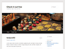 Tablet Screenshot of checkitoutfree.info